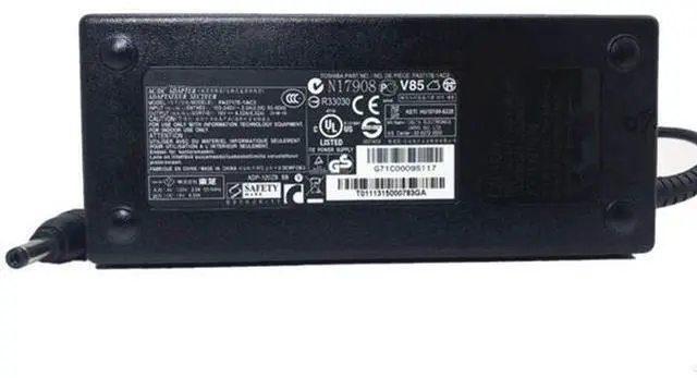 Main image of AC Adapter for Toshiba 19V 6.32A PA3717E-1AC3 5.5mm 2.5mm