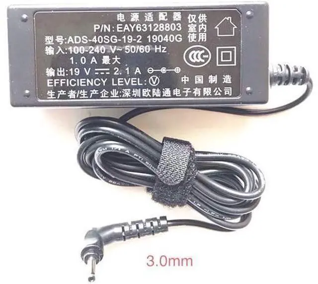Main image of AC Adapter for LG Gram 15Z975-A AAS5U1 Ultrabook ADS-40SG-19-2 19040G EAY63128803 15Z970 14Z970 19V 2.1A 13Z970-A.AAS5U1 15Z980-A.AAS7U1 14Z970-A.AAS7U1