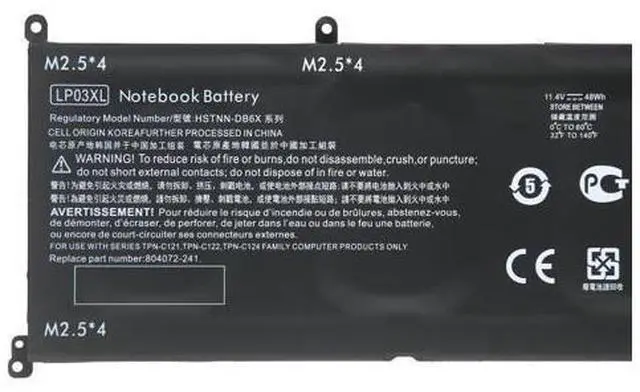 Main image of 48Wh LP03XL battery for HP Envy 14-J 15-AE 15-AH M6-P