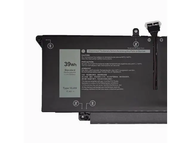 Alt view image 5 of 5 - 39WH 35J09 battery for DELL Latitude 13 7310 14 7410 Series