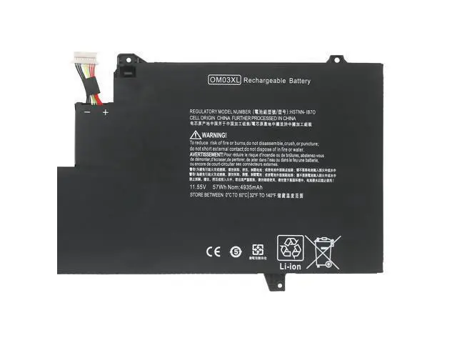 Alt view image 2 of 4 - 57Wh OM03XL for HP EliteBook X360 1030 G2