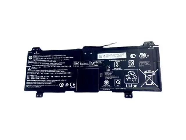 Alt view image 2 of 2 - 47.3WH GH02XL battery for HP Chromebook 14 G6 14A-NA