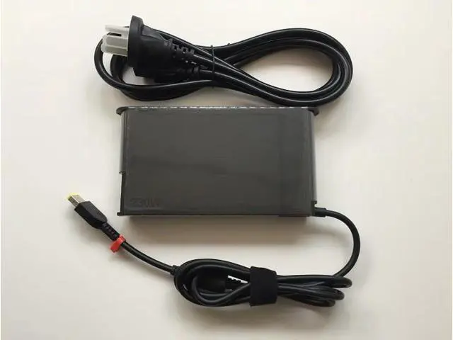 Alt view image 3 of 3 - New Slim 230W 20V 11.5A AC Adapter for Lenovo Legion Y9000K Y7000P ThinkPad P50 P51 P70 W540 Replaces ADL230SLC3A 01FR046 Square Tip 230W Power Supply