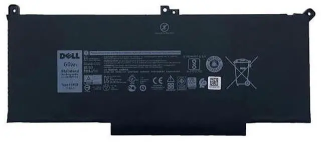 Main image of OEM Dell F3YGT Notebook Battery 60Wh For Dell Latitude 7280 Latitude 7290 Latitude 7380 Latitude 7390 Latitude 7480 Latitude F3YGT DM3WC 0DM3WC 2X39G 02X39G DJ1J0 0NF0H PGFX4 451-BBZL