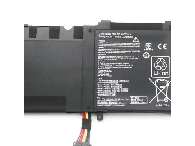 Alt view image 2 of 4 - 96Wh C32N1415 for Asus ZenBook Pro UX501J UX501L UX501JW UX501LW
