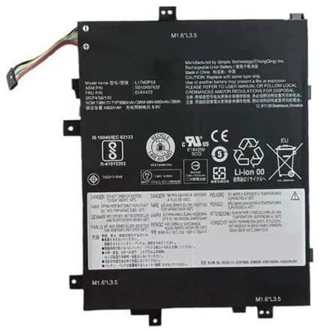 Main image of 39WH L19M3PG1 battery for Lenovo L17M2P53
