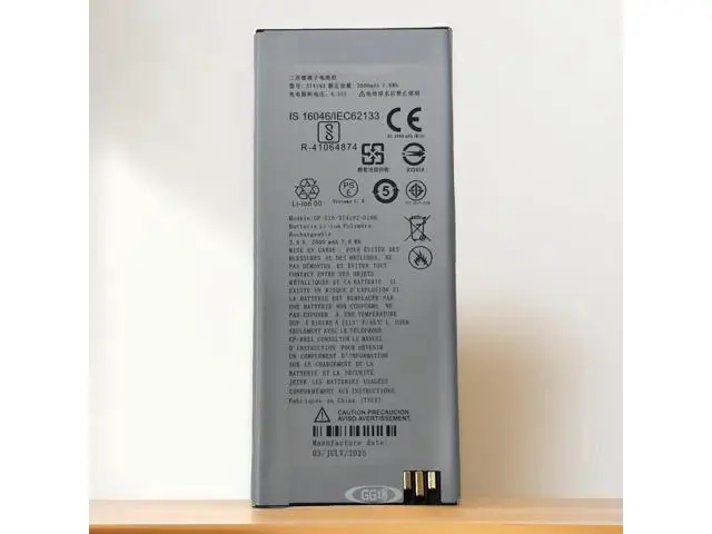Alt view image 3 of 3 - GP-S10-374192-010 Battery for Cisco 8821 Wireless Phone | CP-BATT-8821 Replacement | 3.8V 2000mAh | 7.6Wh | Compatible with CP-8821-K9