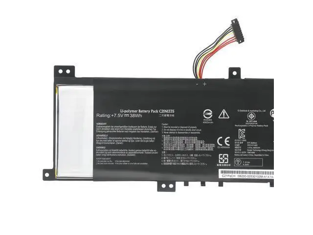 Alt view image 2 of 4 - 38Wh C21N1335 for Asus VivoBook S451 0B200-00530100