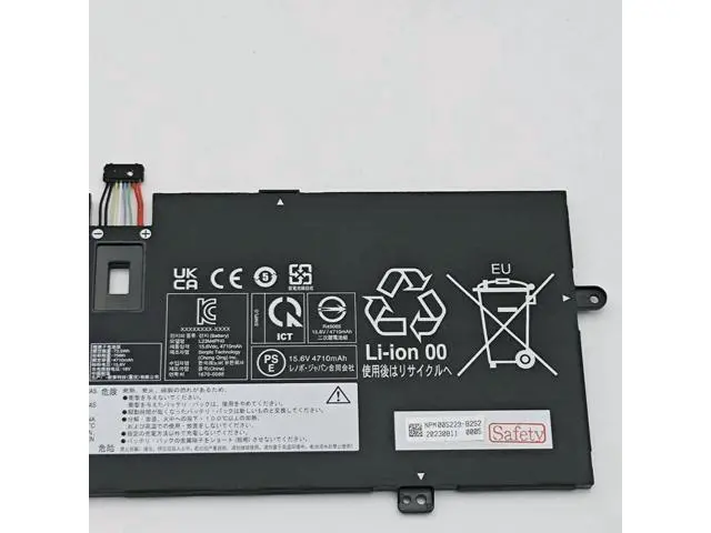 Alt view image 3 of 3 - L23M4PH0 Battery for Lenovo Yoga 9 2-in-1 14IMH9 & ThinkBook Plus G5 | 75Wh 4-Cell | Replaces 5B11M64203, L23D4PH0, SB11M64201 | 15.6V | Type 83AC, 21N9 Series