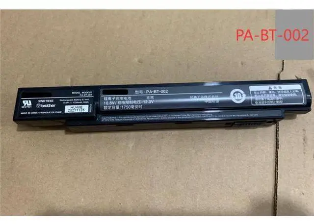 Main image of PA-BT-002 10.8V 1750mAh 19Wh Li-ion Battery for Brother PJ722 PJ723 PJ762 PJ763 PJ763MFi PJ773 Mobile Printers Rechargeable Replacement