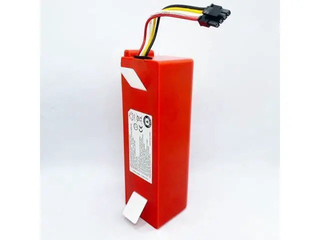 Alt view image 3 of 3 - 5600mAh Robot Vacuum Battery 14.4V for Roborock S8/S7 MaxV/S6/S5 Max, Xiaomi Mijia E Series, Xiaowa C10/E5 - Model BRR-2P4S-5200S