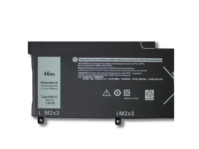 Alt view image 5 of 5 - 46WH NNF1C battery for DELL XPS 13 9365 xps 13 9365 2 in 1