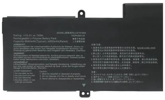 Main image of 76Wh C41N1908 for Asus TROG Zephyrus G14 ga401 ga401iv-he003t ga401i