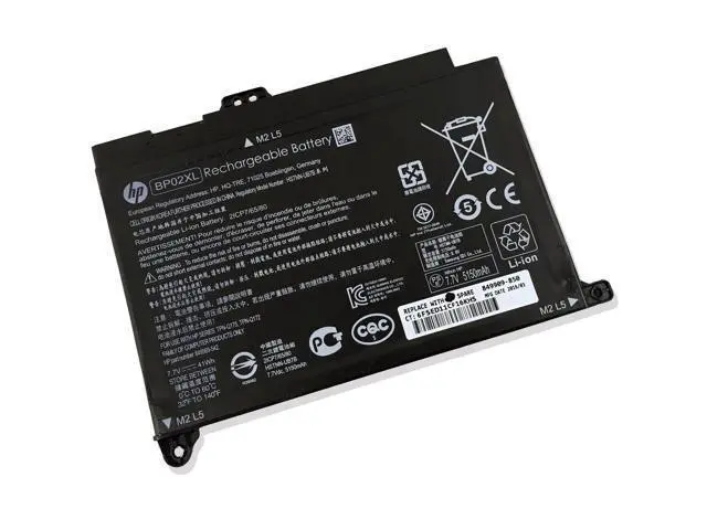 Alt view image 2 of 4 - 41Wh 7.7V BP02XL Battery for HP Pavilion Notebook PC 15 HSTNN-LB7H HSTNN-UB7B