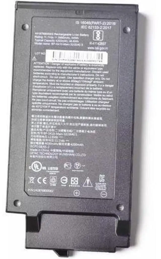 Main image of BP-S410-MAIN-32/2040 S Battery for Getac S410 | GBM6X2 11.1V 46.6Wh Replacement | Replaces 441876800002, 242876800002 | Semi-Rugged Laptop
