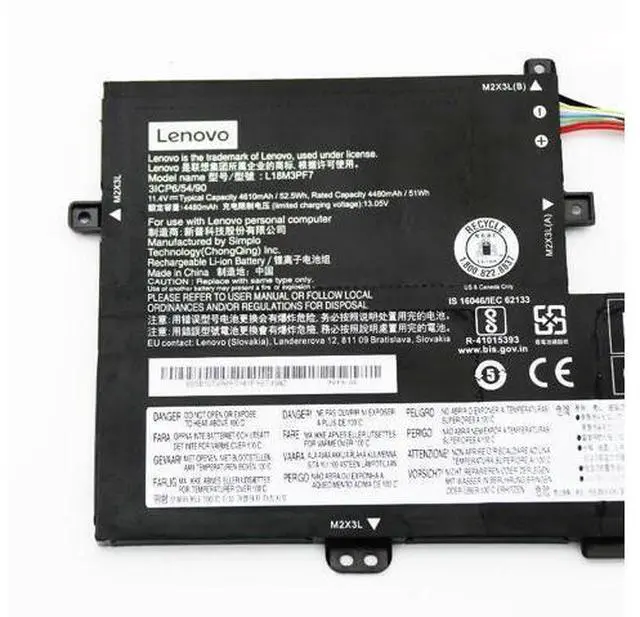 Main image of 52.5WH L18M3PF7 battery for Lenovo Ideapad S340 C340-15 C340-15