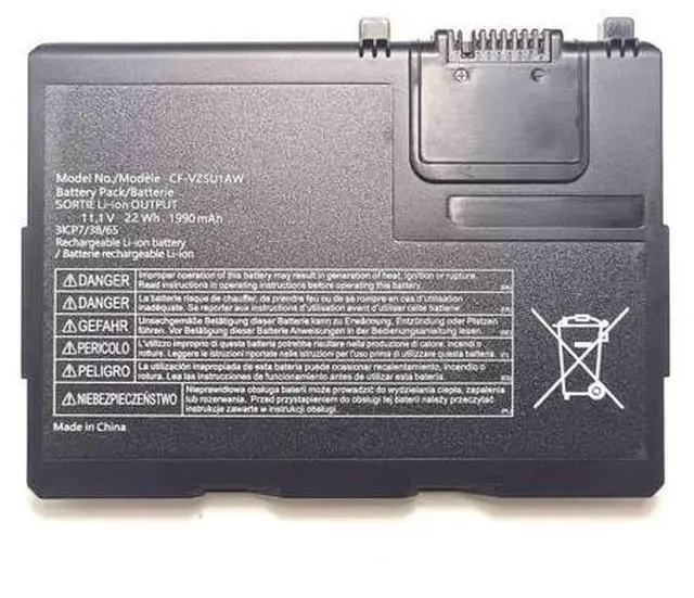 Main image of CF-VZSU1AW CF-VZSU1AR Replacement Battery for Panasonic Toughbook CF-33 / CF-33X | 11.1V 1900mAh 22Wh