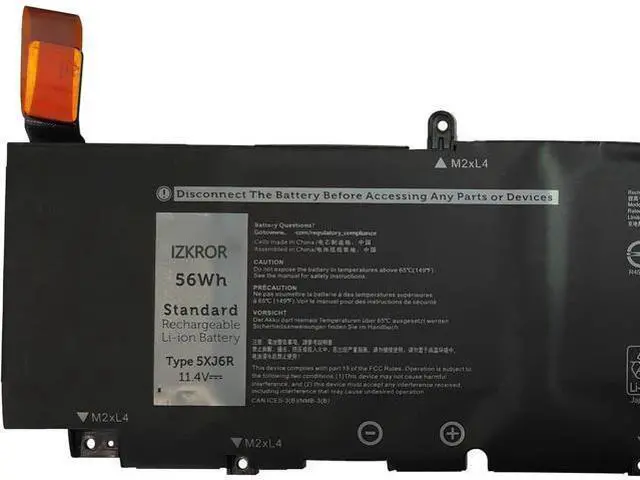 Main image of 56WH 5XJ6R battery for DELL XPS 17 9700 9710 9720 9730 Series