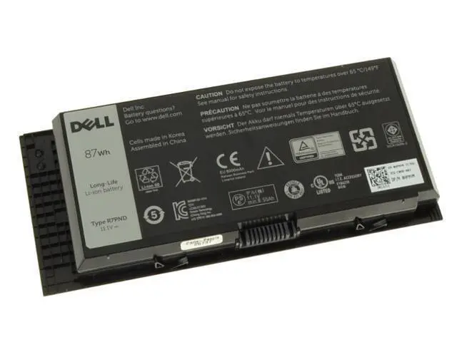 Alt view image 2 of 3 - 87WH R7PND battery for DELL OEM Precision M4600 M4700 M4800 M6600