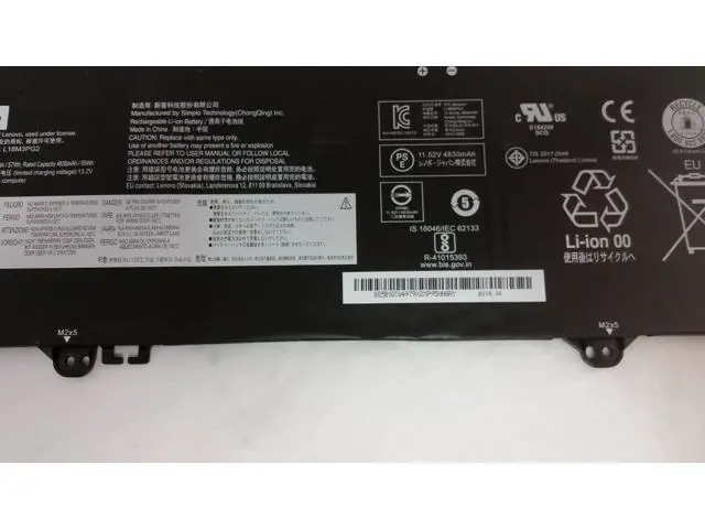 Alt view image 3 of 4 - NEW L18M3PG2 L18L3PG2 Replacement Battery For Lenovo Notebook 5B10T04978, 5B10T09113 11.52V 4955mAh