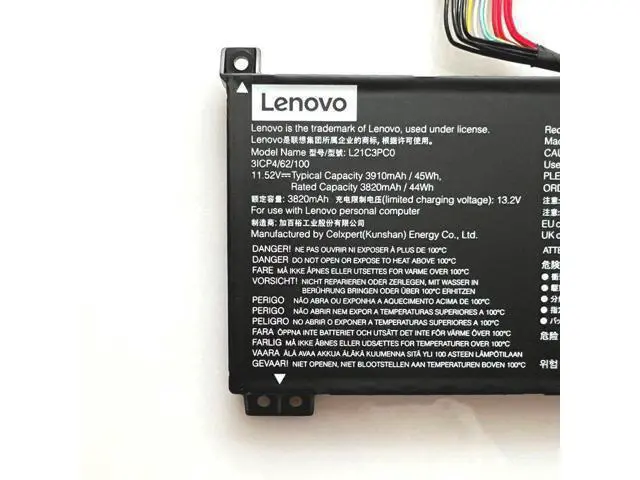 Alt view image 2 of 3 - 45WH L21M3PC0 battery for Lenovo IdeaPad Gaming 3 15IAH7 15ARH7