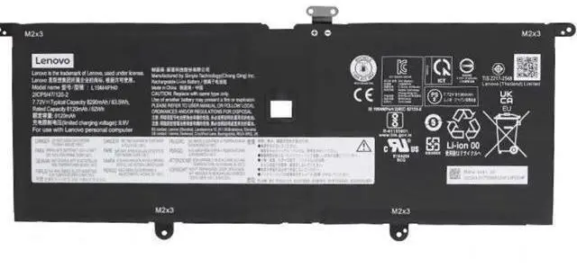 Main image of 63.5WH L19M4PH0 battery for Lenovo Yoga Slim 9-14ITL05 9-14ITL5