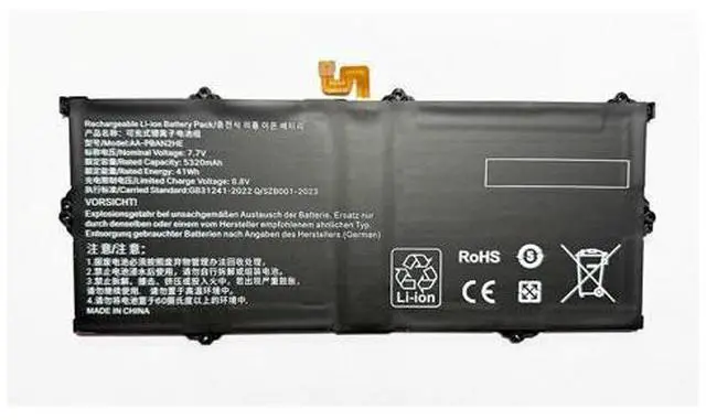 Main image of New 7.6V 3810mAh 28.95Wh Li-Polymer Battery for Getac SQU-2103 916QA149H Tablet Genuine Replacement Grade A Cells 12 Month Warranty