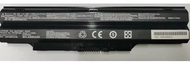 Main image of New 72Wh FPCBP390 FPCBP391 FPCBP392 Battery for Fujitsu LifeBook SH782 FMVNBP224B