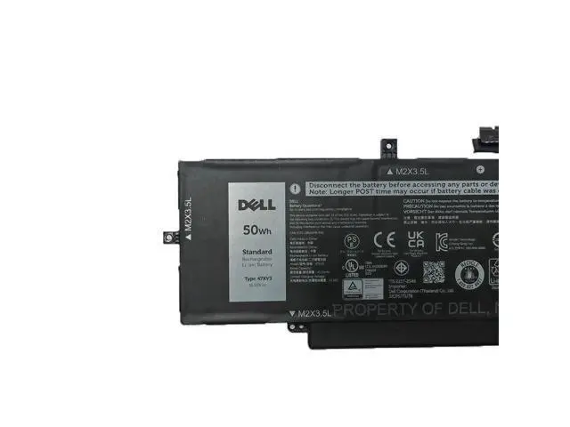Alt view image 2 of 3 - 50WH 47XV3 battery for DELL 5Y3T9 laptop battery