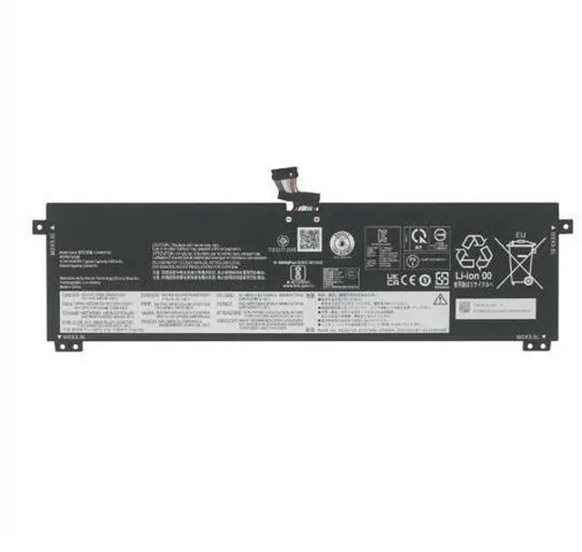 Alt view image 4 of 6 - L24D4PG7 L24N4PG7 L24M4PG7 85Wh Replacement Battery for Lenovo ThinkPad E16 Gen 2 & IdeaPad 5 2-in-1 2024 15.6V 5450mAh 6-Cell Li-ion Black
