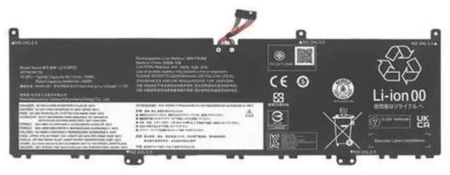 Main image of L21M4PE3 71Wh Battery for Lenovo Yoga 7 - Replacement for 16IAP7/14IAL7/14ARB7 - 15.36V Li-ion Laptop Battery (Compatible with L21B4PE2, L21L4PE0, SB11F38368, 5B11F38367)