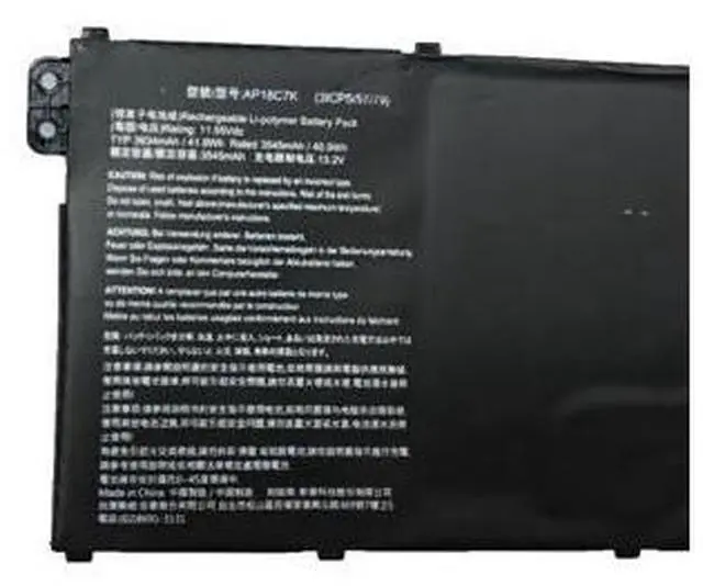 Main image of 41.9WH AP18C7K battery for Acer SWIFT 5 SF514-54T-79JX