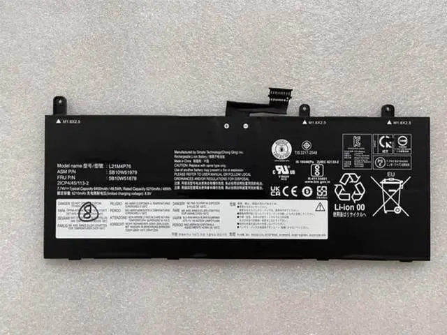 Main image of 49WH L21M4P76 battery for Lenovo ThinkPad Z16 1st Gen 2022