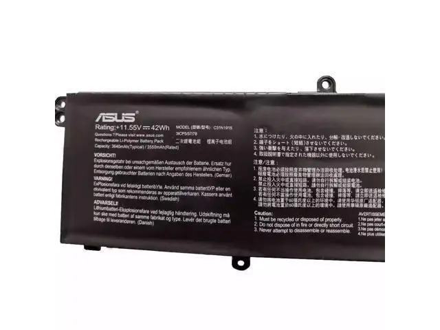 Alt view image 2 of 2 - 42WH C31N1915 battery for ASUS C31N1915