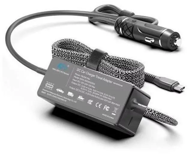 Main image of KFD PD118W 100W 90W USB-C Laptop Car Charger DC Adapter Power Supply for DJI Mavic MacBook Pro Air M4 LG Gram Razer MSI Dell HP Lenovo Acer Samsung Asus Rog Ally Surface Laptop Tablet Phone Speaker