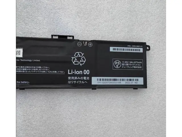 Alt view image 2 of 3 - FPB0364 Replacement Battery for Fujitsu CP813907-01 Laptop | 11.55V 50.5Wh Li-ion | Compatible with 31CP6/60/72 | 12-Month Warranty
