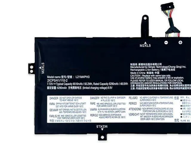 Alt view image 2 of 3 - 50.2WH L21M4PH3 Battery battery for Lenovo L21M4PH3 L21D4PH3
