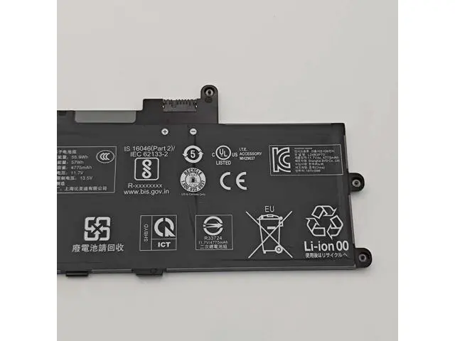 Alt view image 2 of 3 - L24D3P71 57Wh 11.7V 3-Cell Li-ion Battery for Lenovo ThinkPad X1 Carbon 13th Gen & X1 2-in-1 Gen 10 Replaces L24B3P70 L24M3P70 5B11M90097 5B11M90098