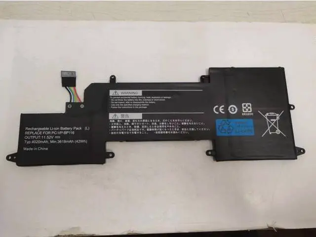 Main image of New 11.52V 42Wh PC-VP-BP116 PC-GN276U1AA battery for NEC LAVIE HZ750/G