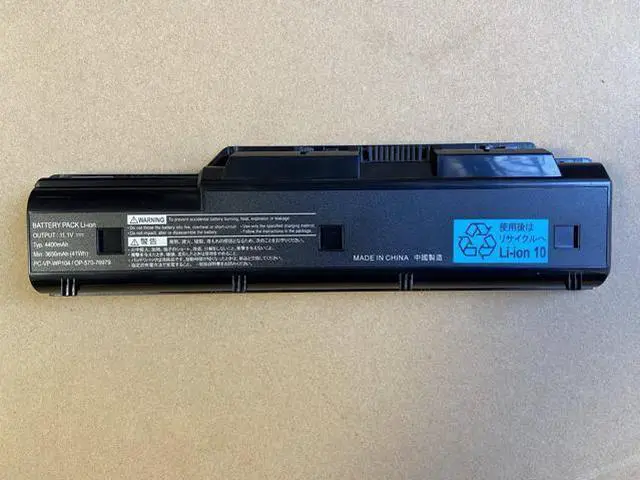 Main image of New PC-VP-WP104 11.1V 4400mAh Li-ion Battery for NEC Laptops Compatible with WP114 WP103 WP127 LL550 LL750TG6R Replacement Battery