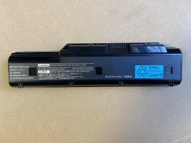 Alt view image 5 of 6 - New PC-VP-WP104 11.1V 4400mAh Li-ion Battery for NEC Laptops Compatible with WP114 WP103 WP127 LL550 LL750TG6R Replacement Battery