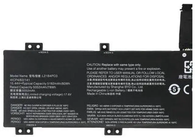 Main image of 15.44WH L21M4PC3 battery for Lenovo Legion Y7000P R9000P Y9000P 2022