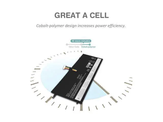 Alt view image 3 of 6 - NEW Battery 45N1070 45N1071 For Lenovo ThinkPad X1 Carbon 3444 ThinkPad X1C
