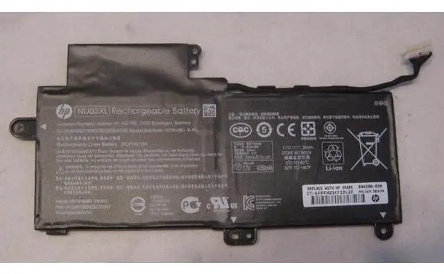 Main image of 35Wh NU02XL Battery for HP HSTNN-UB6U TPN-W117 843535-541 Series 7.7V