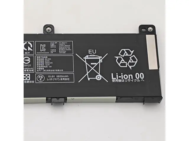 Alt view image 2 of 3 - L23C4P70 Battery for Lenovo ThinkPad P1 Gen 7 (21KV/21KW) - 15.6V 90Wh 5770mAh 4-Cell Li-ion (Replaces SB11M37548 5B11M37552)