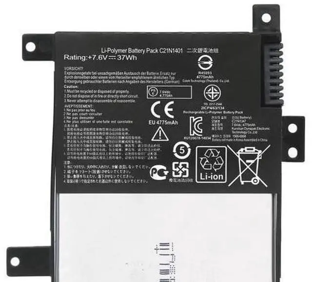 Main image of 37Wh C21N1401 for Asus F455L K455L X455L R454LA-WX656 K455LD