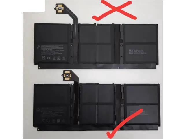 Alt view image 5 of 6 - DYNT02 G3HTA058H 7.58V 45.8Wh 6041mAh Li-ion Battery for Microsoft Surface Laptop 3 13.5" 1867 1868 & 15" 1872 365