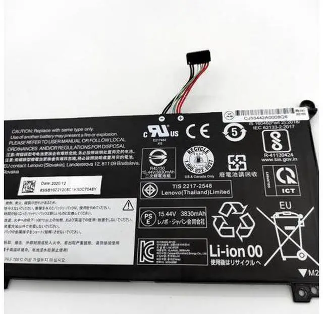Alt view image 3 of 3 - Premium L19C4PDB Replacement Battery for Lenovo ThinkBook 14s Yoga ITL & 14/15 G-Series - 60Wh High Performance (15.44V Li-ion) - Compatible with L19M4PDB 5B10Z21209 SB10Z21205 Models