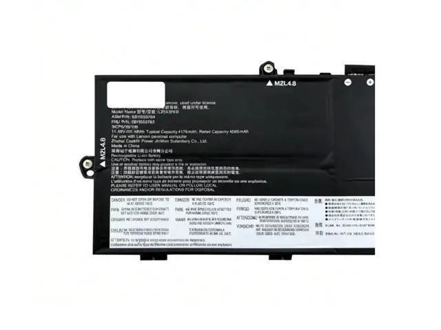 Alt view image 3 of 3 - New L25X3PE0 48Wh 11.49V 3-Cell Li-Polymer Battery for Lenovo ThinkPad E14 Gen 7 / E16 Gen 3 Replaces L24X4PG3 L24D3PG4 L24D4PG5 Grade A Cells