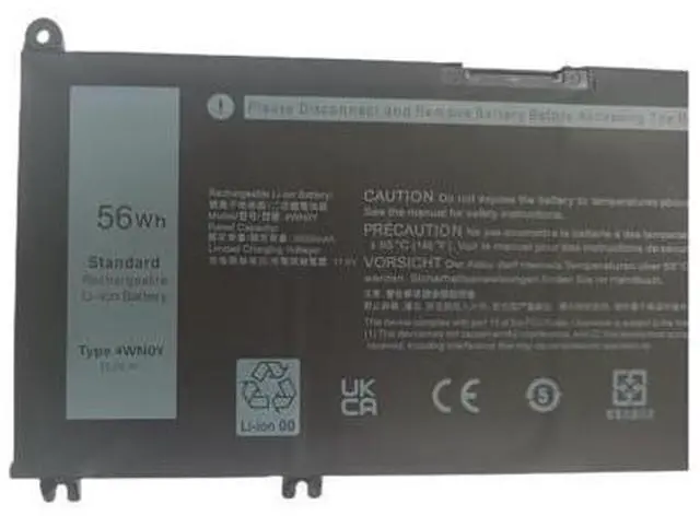 Main image of 56WH 4WN0Y battery for DELL Select Inspiron 13 Series
